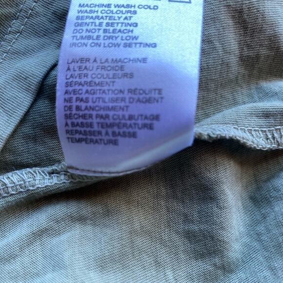 Nanavatee Green Sleeveless Lightweight Tank Dress Size Large Casual Summer Style - Picture 6 of 12